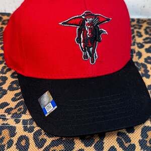 Texas Tech Red Raiders Masked Rider Youth Adjustable Hat